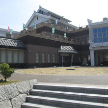 博物館出入口付近の様子