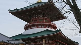 一際目立つ平和大塔