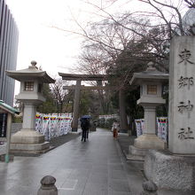 入り口の景観です。