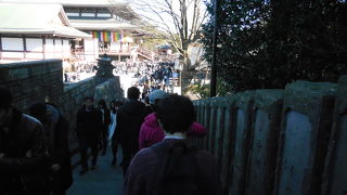 三が日には長蛇の列