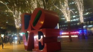 やはり、Loveのオブジェの写真を撮ってしまいます。