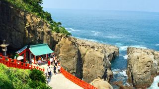 赤と青のコントラスト