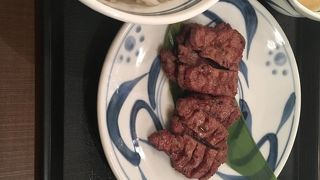 タンが美味しい。