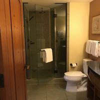 スタンダードルームに比べるとお風呂がかなりグレードが上がりお