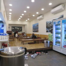 店内で食べました