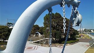 `みかさ`から見た公園