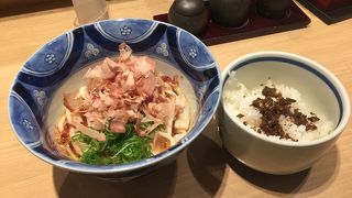 ぶっかけうどんとご飯！