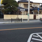 甲府駅北口から武田神社までの通り