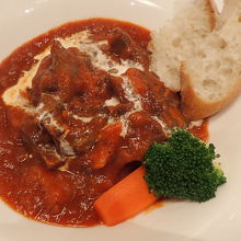 付け合わせ野菜はもちろん冷凍(^_^;)