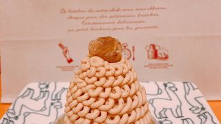 新宿伊勢丹地下１階「ノワ・ドゥ・ブール」モンブラン