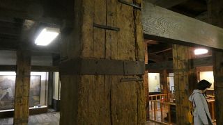 質実剛健さ感じる天守閣内部