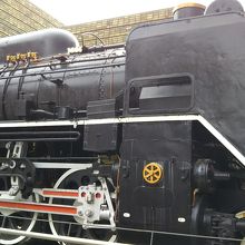 「蒸気機関車 D51231」先頭部分