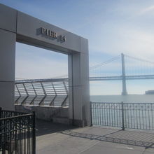 ピア１４入口の様子