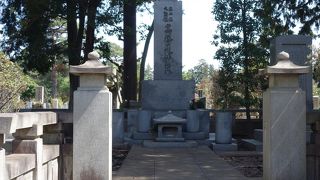 立派なお墓でした