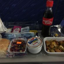 イスファハン→ドバイの機内食