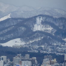 大倉山のジャンプ台