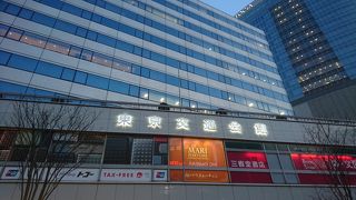 最上階に回転レストラン