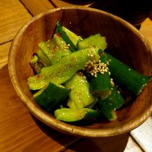 ぶったたききゅうり390円