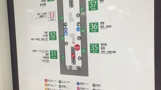 ビル型のバスターミナル