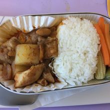 復路のメインは大好きなマッサマンカレー