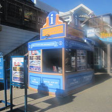 観光案内所の様子