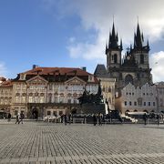 プラハ旧市街地を観光するならここを基点にすると良いです。