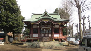 社務所？が工事中でした。