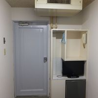 空調もテレビも冷蔵庫のありました。