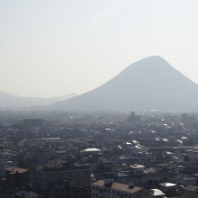 展望台から　讃岐富士
