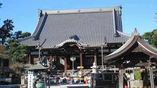 鎌倉駅近くの静かなお寺