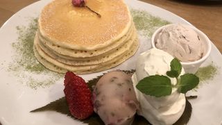 美味しいパンケーキ