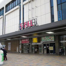 郡山駅直結の「S‐PAL」、さすがJR東日本系です