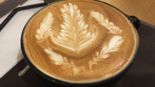 カフェラテでまったり！