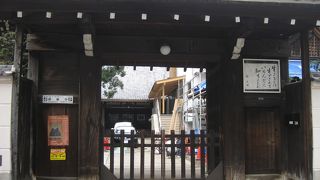 境内が工事中で入れなかった