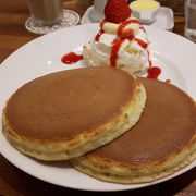 フルーツクリームホットケーキ