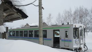 厳冬で白一色の富良野線もお勧め