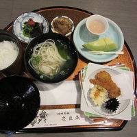 ご飯と漬物、デザート