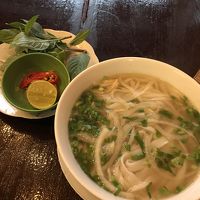 朝食のフォー。十分おいしい