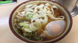 玉子きしめん！