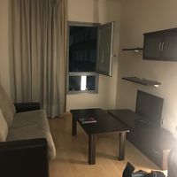 ベッドルームとソファの部屋が分かれていました。