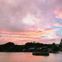 夕日が素晴らしい。