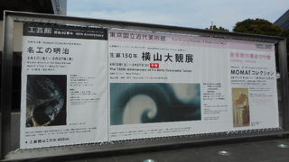 北の丸公園にある美術館