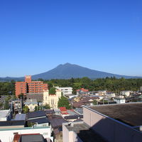 岩木山がくっきり