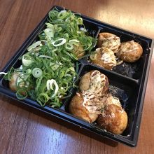 4種類のたこ焼き