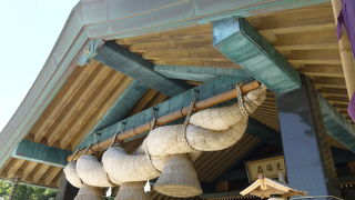 これが大注連縄！御朱印もいただけます