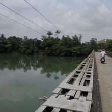 しじみ島に渡る橋
