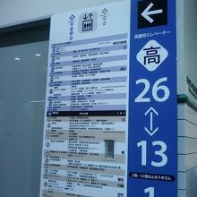 エレベーターも使いやすいです。