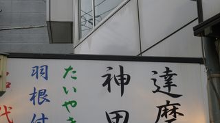 交差点の店舗