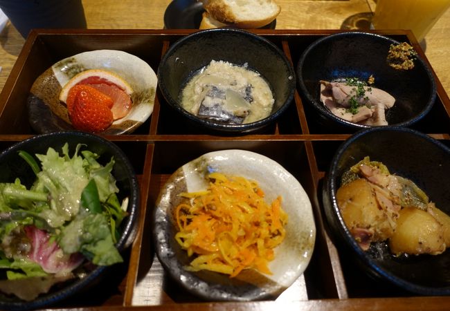 素晴らしい朝食でした