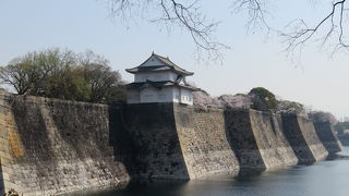 地下鉄谷町四丁目から最初の大阪城